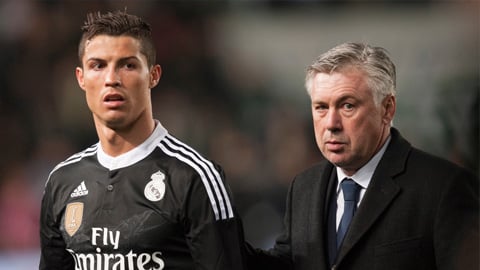 Cách Ancelotti 'lừa' Ronaldo đổi vị trí ở Real Madrid